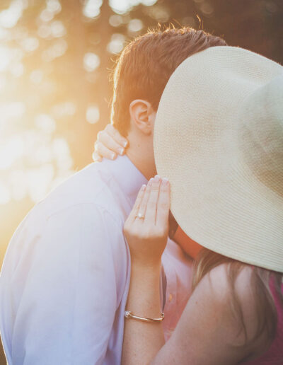 Sunny engagement.