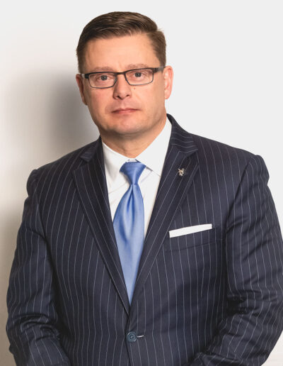 Portrait of Ruch Bundy on white background.