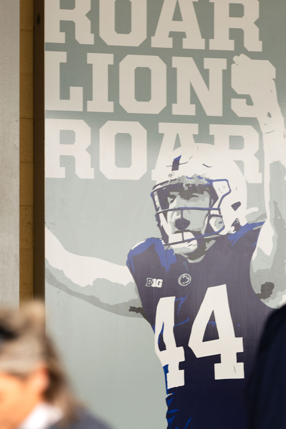 tailgate-p44 Larger player graphic poster.